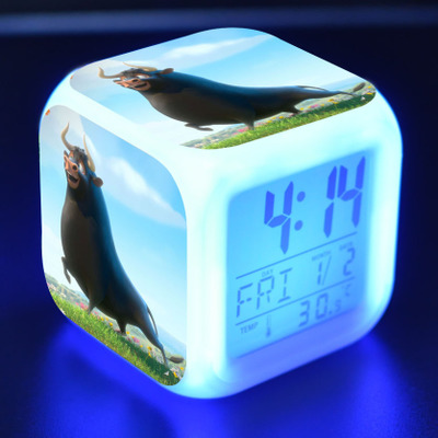 Ferdinand 7 Colors Change Digital Alarm LED Clock - Image 6