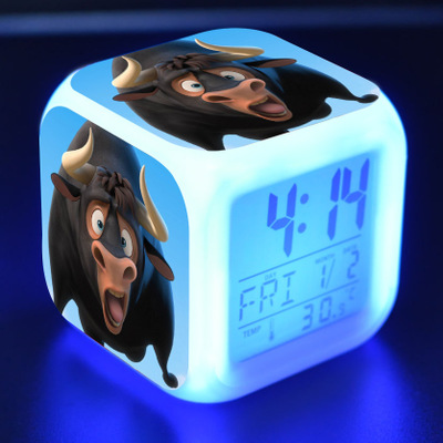 Ferdinand 7 Colors Change Digital Alarm LED Clock - Image 4