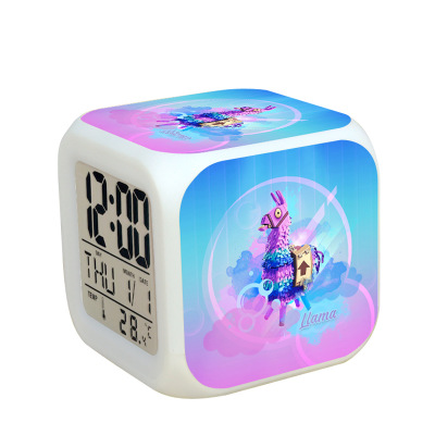 Fortnite 7 Colors Change Digital Alarm LED Clock - Image 3