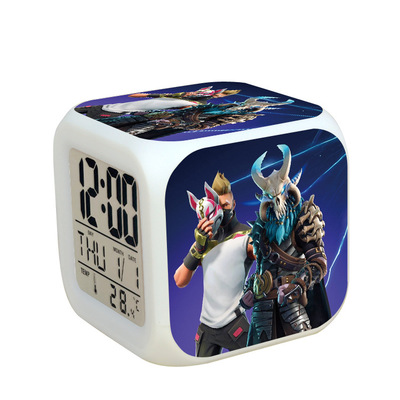 Fortnite 7 Colors Change Digital Alarm LED Clock - Image 5