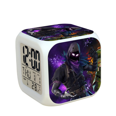 Fortnite 7 Colors Change Digital Alarm LED Clock - Image 9