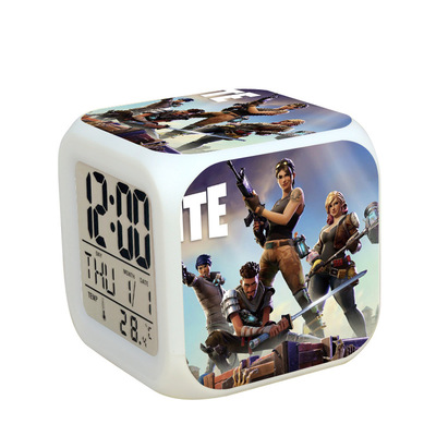 Fortnite 7 Colors Change Digital Alarm LED Clock - Image 11