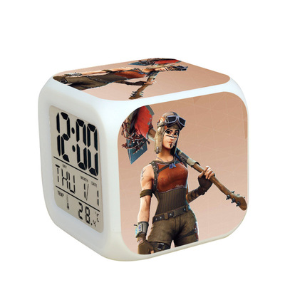 Fortnite 7 Colors Change Digital Alarm LED Clock - Image 16