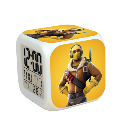 Fortnite 7 Colors Change Digital Alarm LED Clock - Image 17