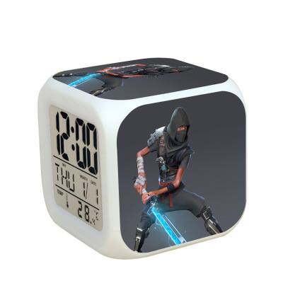Fortnite 7 Colors Change Digital Alarm LED Clock - Image 19