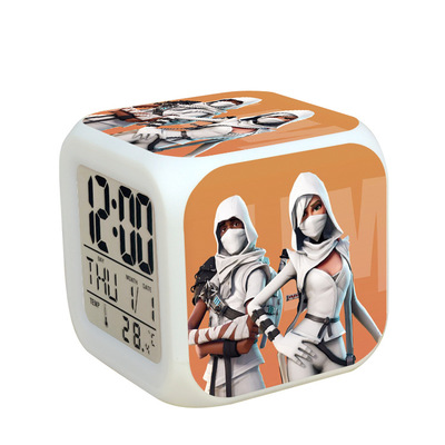 Fortnite 7 Colors Change Digital Alarm LED Clock - Image 26