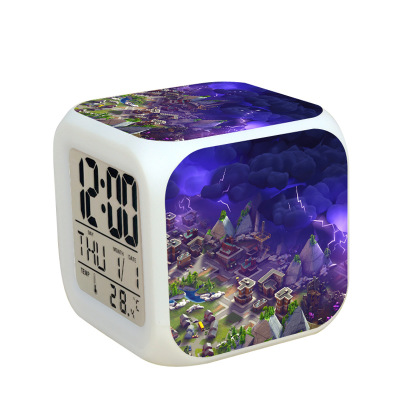 Fortnite 7 Colors Change Digital Alarm LED Clock - Image 28