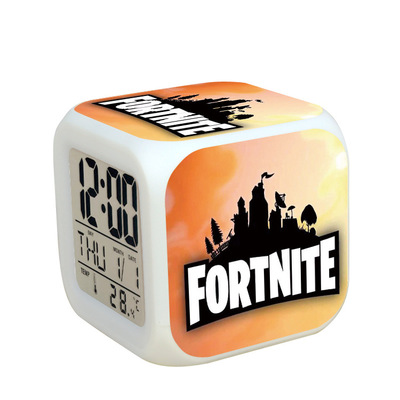 Fortnite 7 Colors Change Digital Alarm LED Clock - Image 32