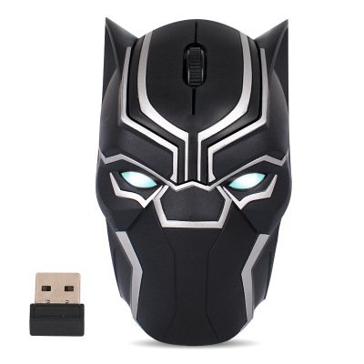 Black Panther Comb 2.4G Slim Wireless Mouse with Nano Receiver