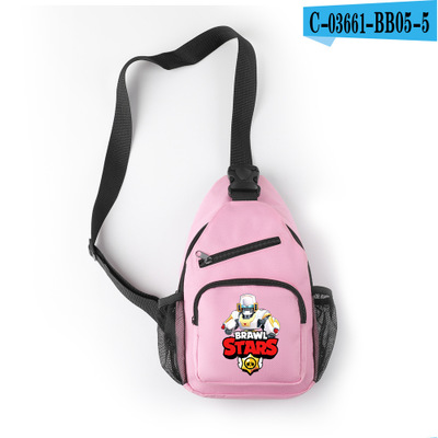 Leon Spike Crossbody Shoulder Bag Chest Bag - Image 4