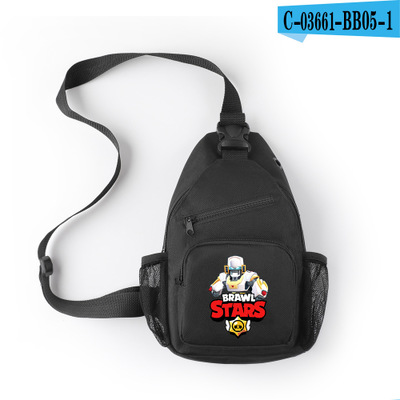 Leon Spike Crossbody Shoulder Bag Chest Bag - Image 6