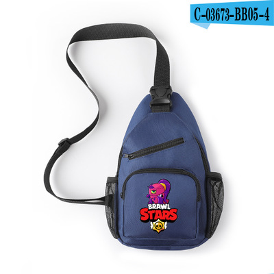 Leon Spike Crossbody Shoulder Bag Chest Bag - Image 7