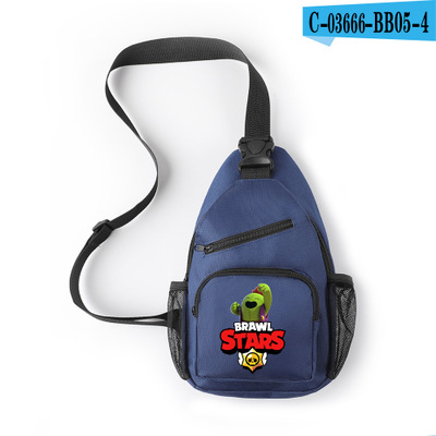 Leon Spike Crossbody Shoulder Bag Chest Bag - Image 20