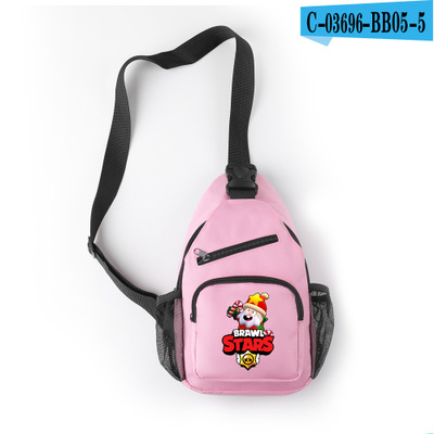 Leon Spike Crossbody Shoulder Bag Chest Bag - Image 6