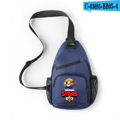 Leon Spike Crossbody Shoulder Bag Chest Bag - Image 11