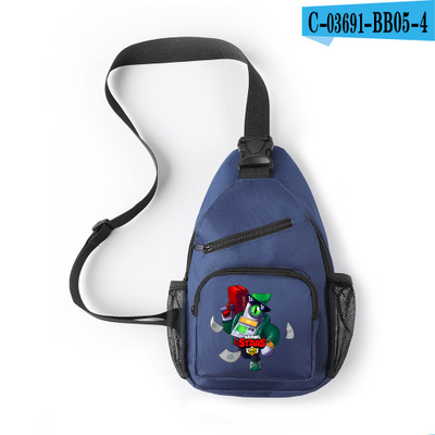 Leon Spike Crossbody Shoulder Bag Chest Bag - Image 16