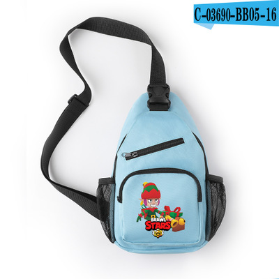 Leon Spike Crossbody Shoulder Bag Chest Bag - Image 14