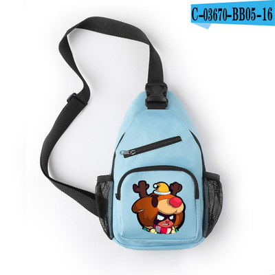 Leon Spike Crossbody Shoulder Bag Chest Bag - Image 18