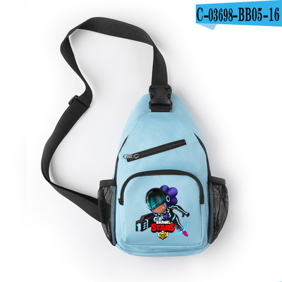 Leon Spike Crossbody Shoulder Bag Chest Bag - Image 28