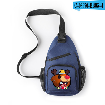 Leon Spike Crossbody Shoulder Bag Chest Bag - Image 21