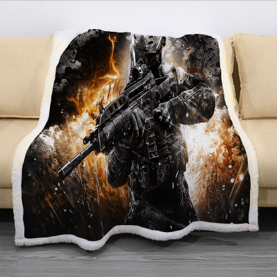 Call of Duty Square Blanket Knee Blanket Sofa Blanket - Image 13