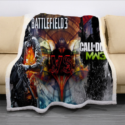 Call of Duty Square Blanket Knee Blanket Sofa Blanket - Image 3