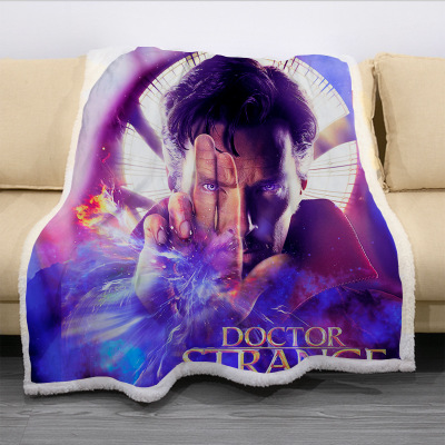 Doctor Strange Square Blanket Knee Blanket Sofa Blanket