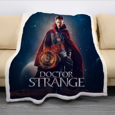 Doctor Strange Square Blanket Knee Blanket Sofa Blanket - Image 8