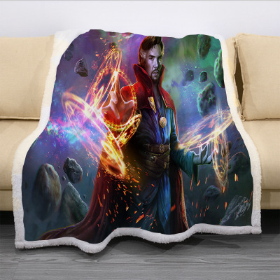 Doctor Strange Square Blanket Knee Blanket Sofa Blanket - Image 10