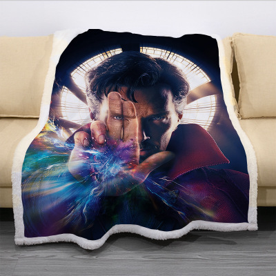 Doctor Strange Square Blanket Knee Blanket Sofa Blanket - Image 11