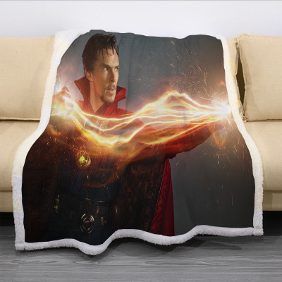 Doctor Strange Square Blanket Knee Blanket Sofa Blanket - Image 12