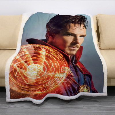 Doctor Strange Square Blanket Knee Blanket Sofa Blanket - Image 13
