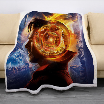 Doctor Strange Square Blanket Knee Blanket Sofa Blanket - Image 15