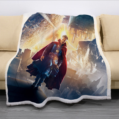 Doctor Strange Square Blanket Knee Blanket Sofa Blanket - Image 2