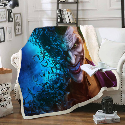 Joker Square Blanket Knee Blanket Sofa Blanket - Image 5