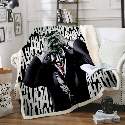 Joker Square Blanket Knee Blanket Sofa Blanket - Image 10
