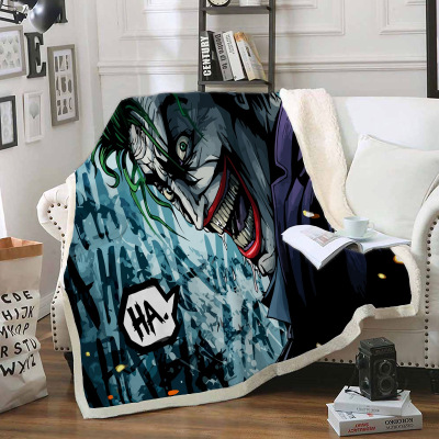 Joker Square Blanket Knee Blanket Sofa Blanket - Image 11
