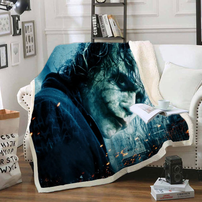 Joker Square Blanket Knee Blanket Sofa Blanket - Image 2