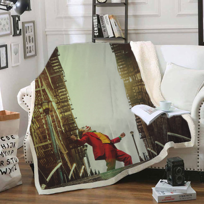 Joker Square Blanket Knee Blanket Sofa Blanket - Image 4