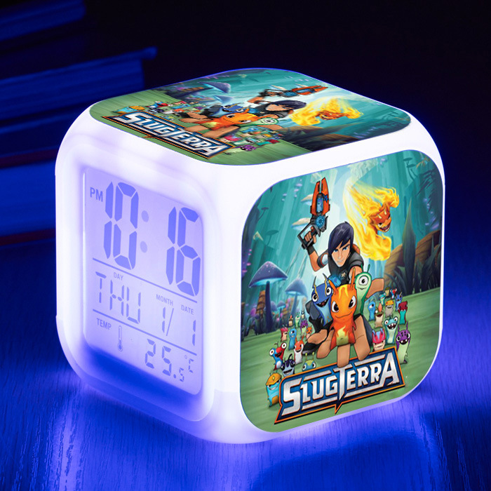 Slugterra 7 Colors Change Digital Alarm LED Clock - Image 14