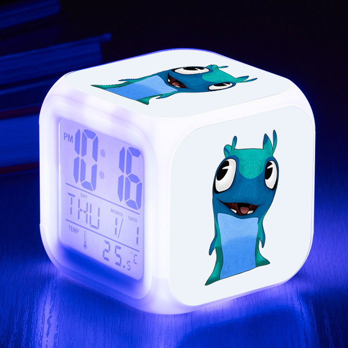 Slugterra 7 Colors Change Digital Alarm LED Clock - Image 31
