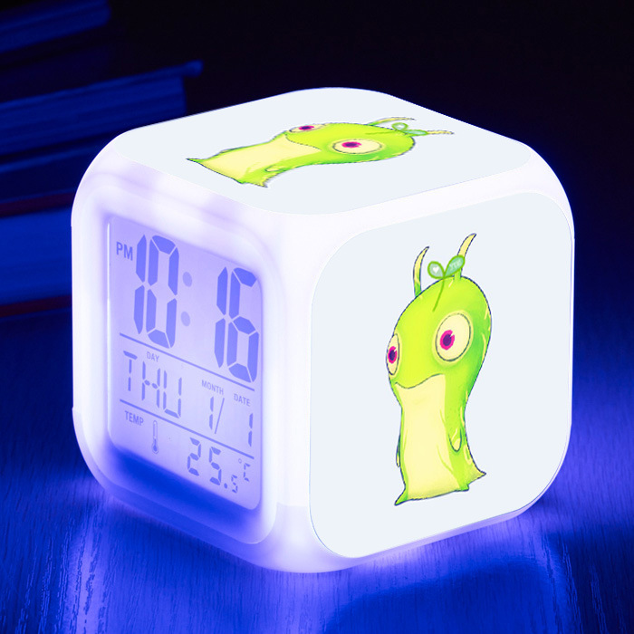Slugterra 7 Colors Change Digital Alarm LED Clock - Image 30