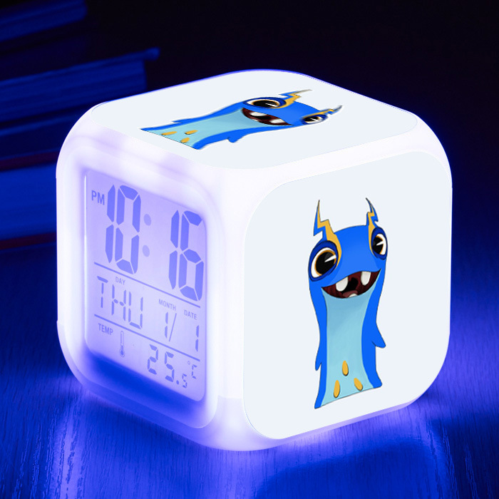 Slugterra 7 Colors Change Digital Alarm LED Clock - Image 28