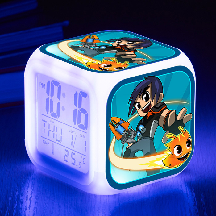 Slugterra 7 Colors Change Digital Alarm LED Clock - Image 17