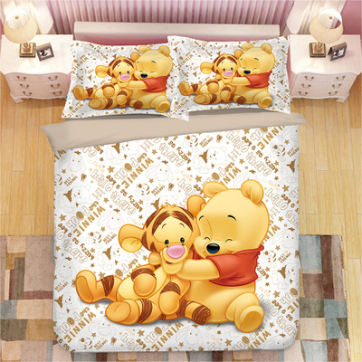 Winnie The Pooh 3 Piece Bed Set Giftcartoon