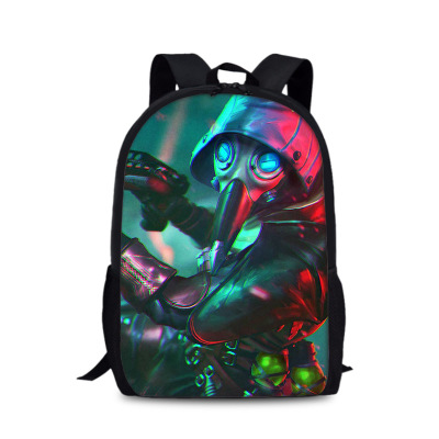 18‘’Free Fire Backpack School Bag Black - Image 8