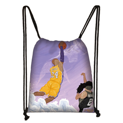 Kobe Bryant Shoulder Bag Pumping Rope Backpack - Image 29