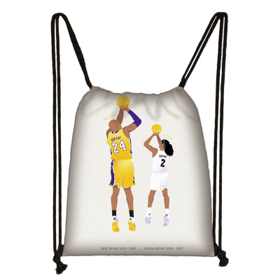 Kobe Bryant Shoulder Bag Pumping Rope Backpack - Image 7