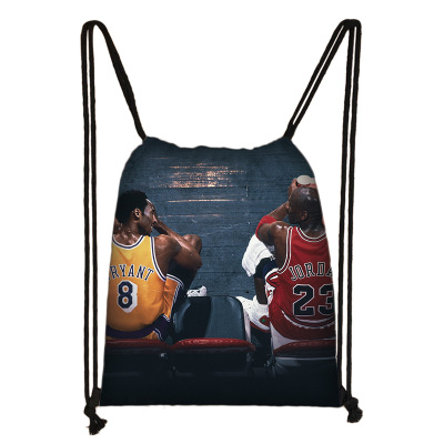 Kobe Bryant Shoulder Bag Pumping Rope Backpack - Image 12