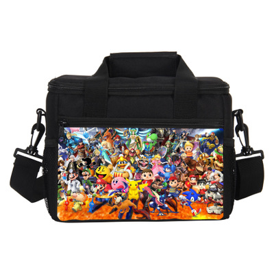 Super Smash Bros Lunch Bag Outdoor Picnic Bag - Image 5